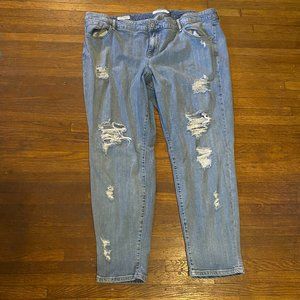 Torrid Size 26 Boyfriend Distressed Jeans